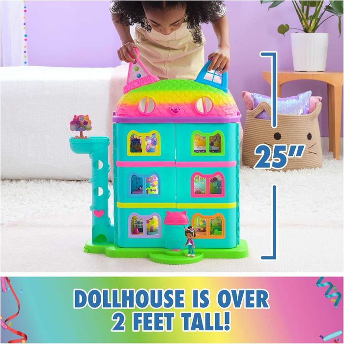 Райдужний будинок Габбі "Ляльковий будиночок Габбі " Gabby's Dollhouse Rainbow
