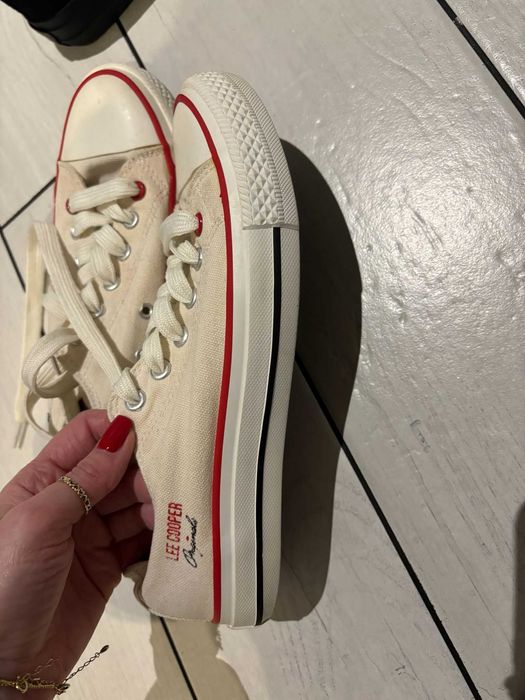 Białe Trampki Lee Cooper Originals – Klasyczne Tenisówki