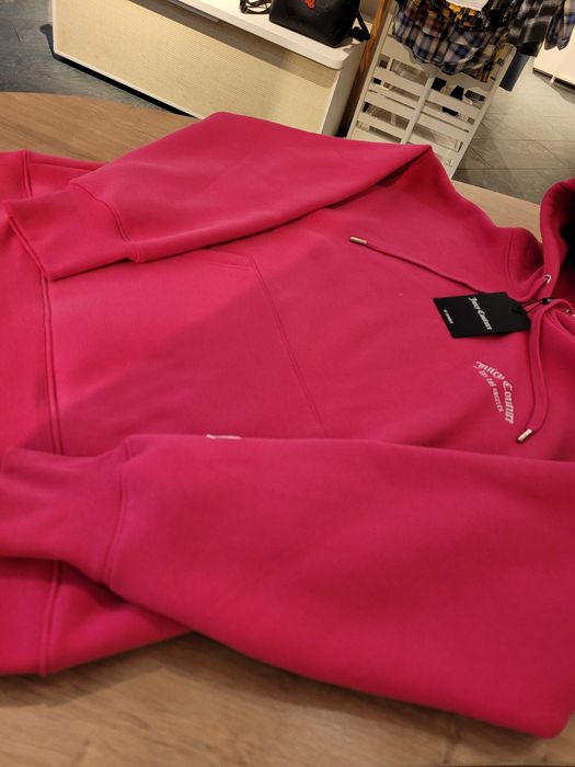 Juicy Couture bluza różowa z kapturem