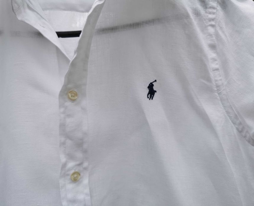 Блузка з льону сорочка футболка Polo Ralph Lauren Оригінал M