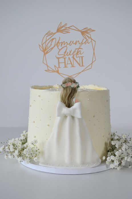 Tort, tort na Komunię babeczki na zamówienie, słodki stół