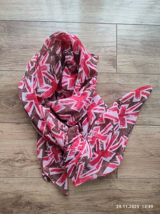 Duży szal z 100% viscosy