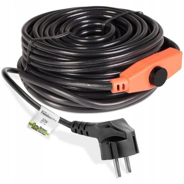 kabel grzewczy z termostatem do instalacji upraw szklarni liczników 3,8m