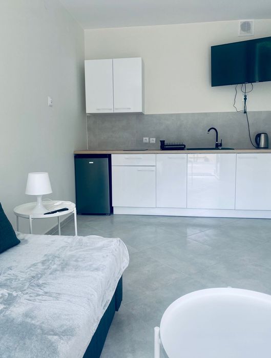 Nowoczesny apartament w centrum Boszkowa blisko jeziora