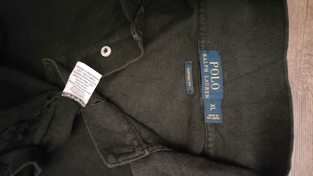 klasyczna koszulka POLO RALPH LAUREN custom fit super stan