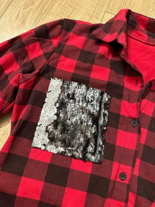 Bawełniana koszula w kratę