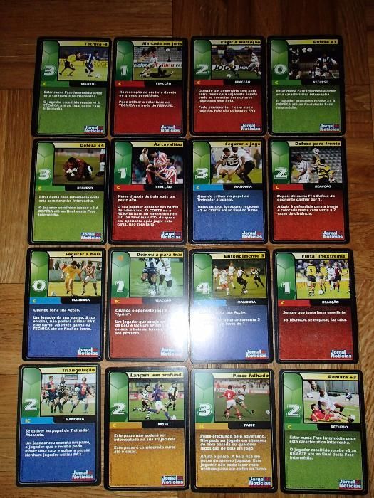 Cartas Futebol "Off Side" - Coleção JN