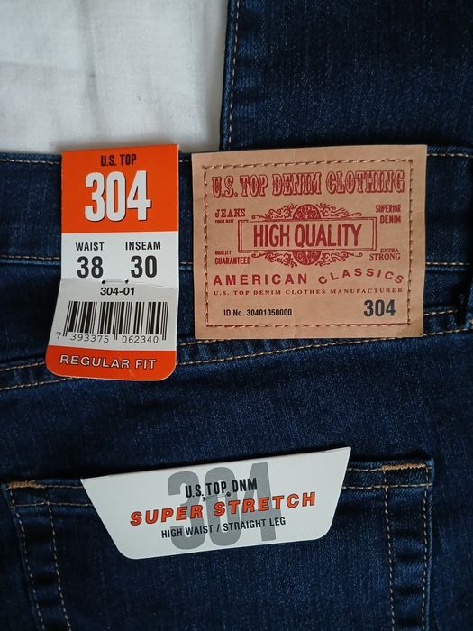 Чоловічі джинси класичні U.S. Top Denim