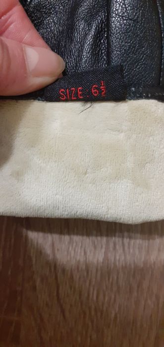 Перчатки кожанные