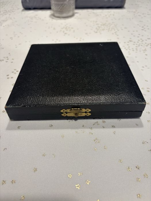 Zestaw 6 antycznych, posrebrzanych łyżeczek