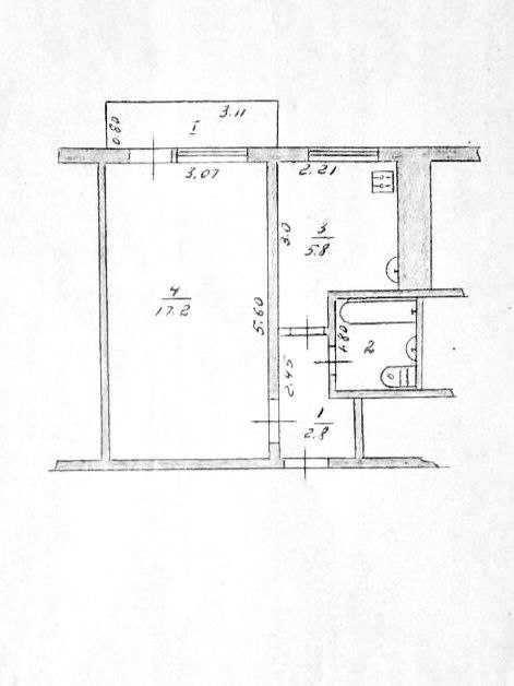 1 кімнатна квартира район Ремзавод