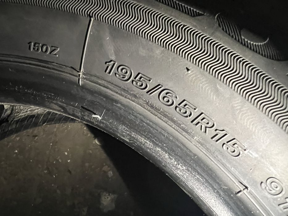 Шины бу 4 шт 195 65 16 Бриджстоун и Кумхо