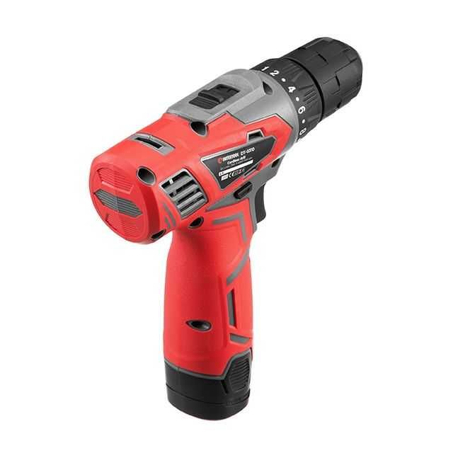 Дриль-шурупокрут акумуляторний INTERTOOL DT-0310