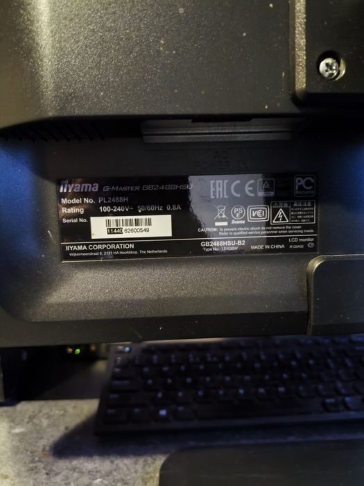 Monitor iiyama GB2488HSU 144Hz 24" 1ms