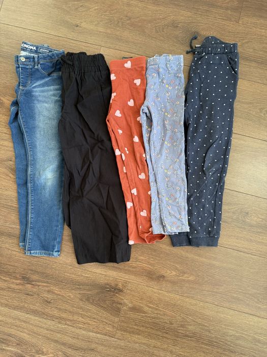 Paka ubrań dla dziewczynki, 122 i 128 cm, Zara, H&M, Reserved