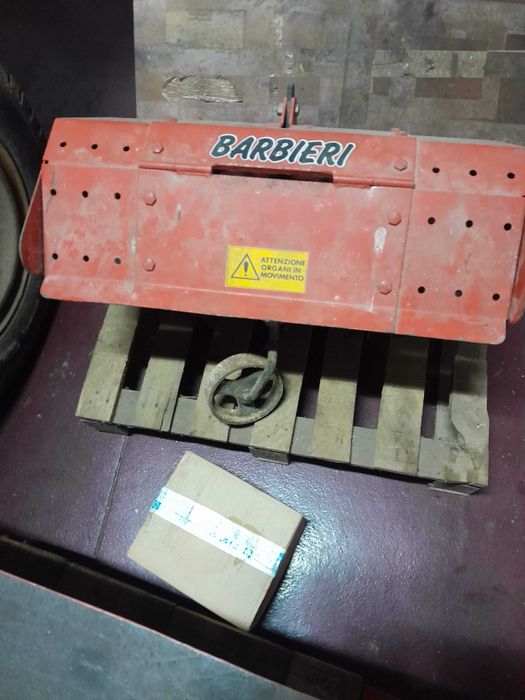 Motocultivador Barbieri Com Pente e Frese