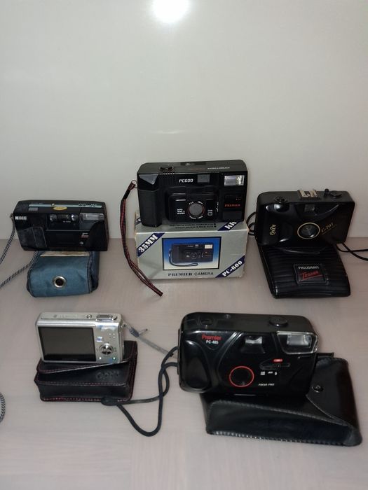 Máquinas Fotográficas Analógicas e Digitais