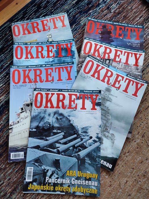 Magazyn Okręty 19 sztuk