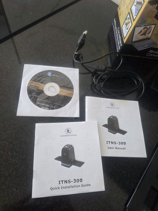 IT Zgrywarka negatywów klisz przeźroczy na komputer pc Innovative Technology 35mm