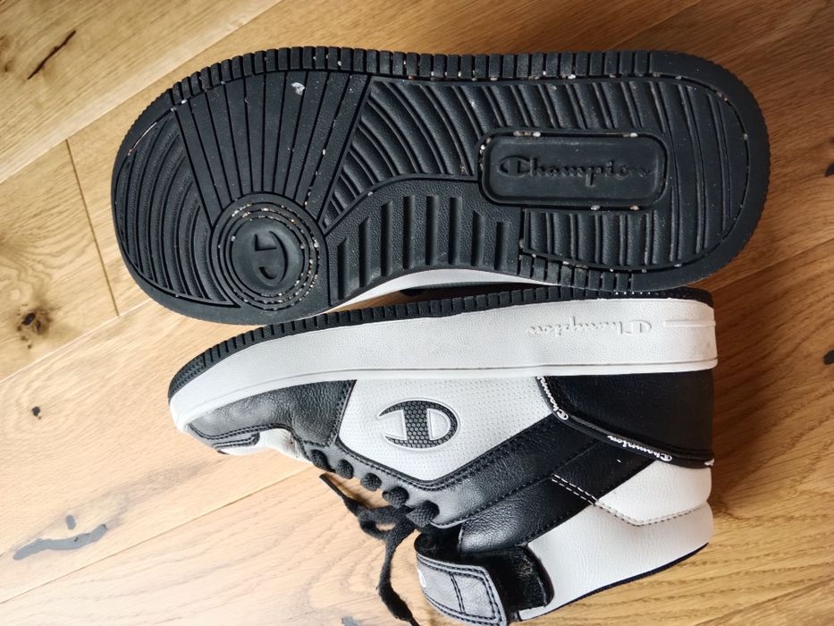 BUTY dziecięce CHAMPION MID wysokie ocieplane na rzep rozm. 36,5
