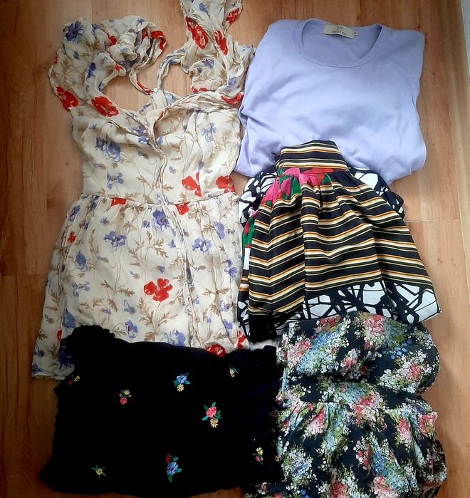 Zestaw roz L/XL 40/42 30 sztuk mega paka odzież damska ubrania