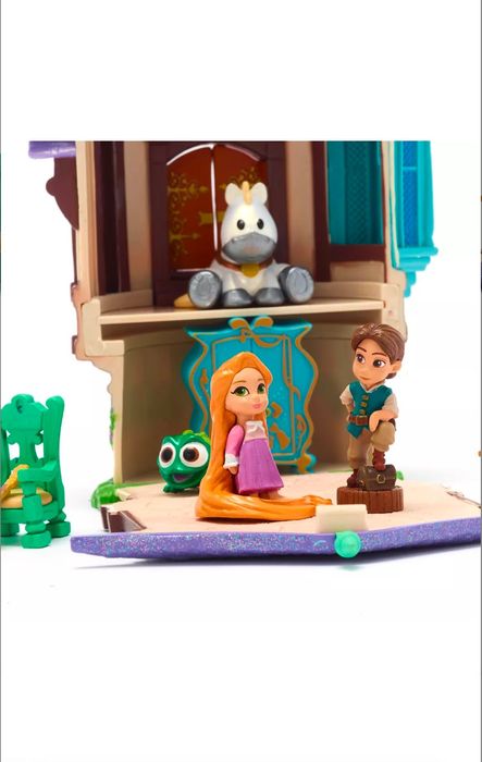 Casinha da rapunzel que abre