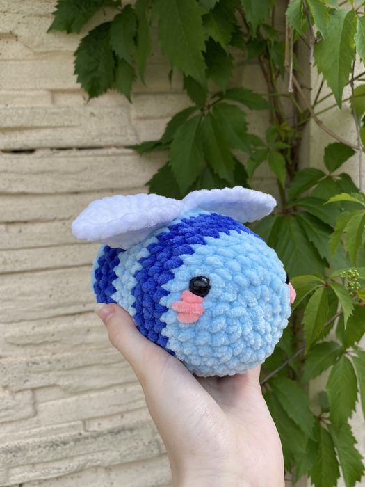 Pszczółka pluszak handmade