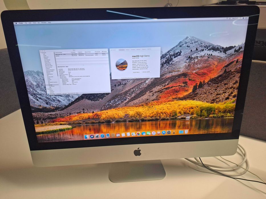 iMac 27" 5K — Funcional / Ecrã Estalado (Oportunidade)