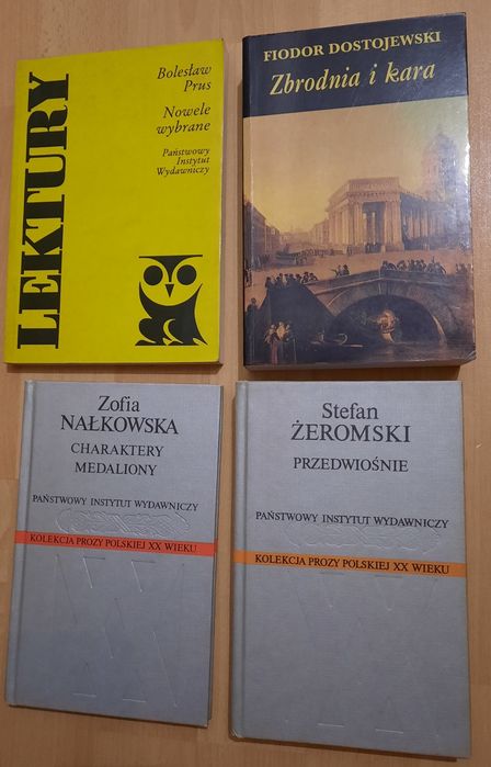 Książki lektury szkolne