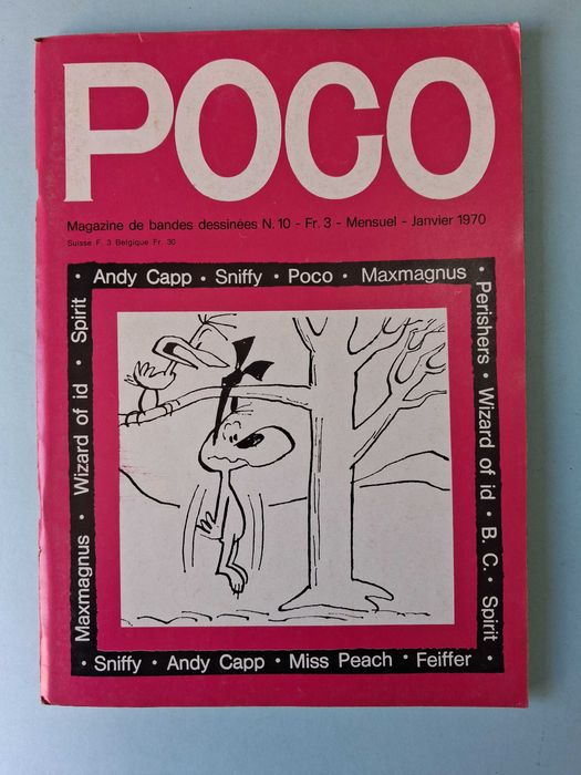 POGO - Revista francesa de BD [1969]. Vários números disponíveis.