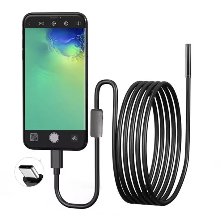 Wi-Fi USB камера 1600x1200 8мм Эндоскоп