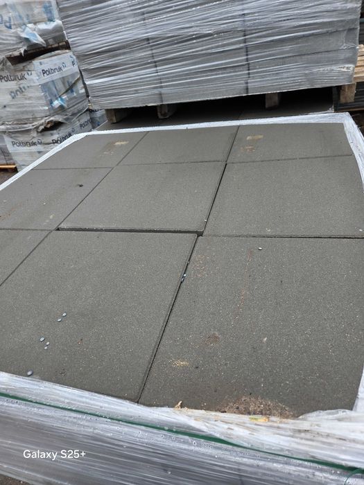 Płytka betonowa, chodnikowa 35x35x5 szara, gat. II Okazja !