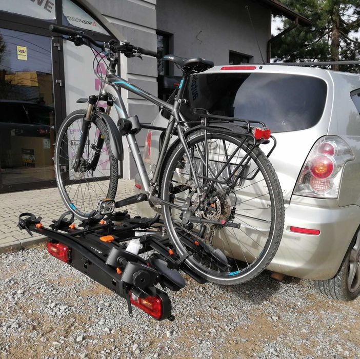 Platforma rowerowa na hak na 4 rowery Aguri Active BIke 3+1 Black