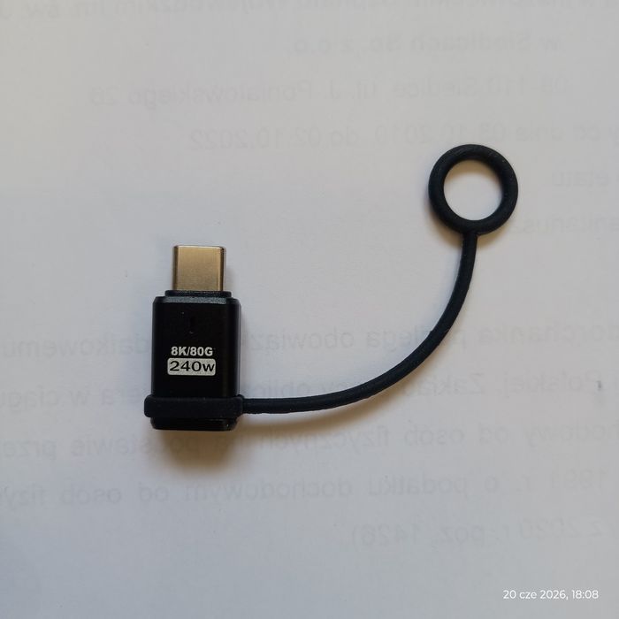 Adapter USB-C/USB-C.