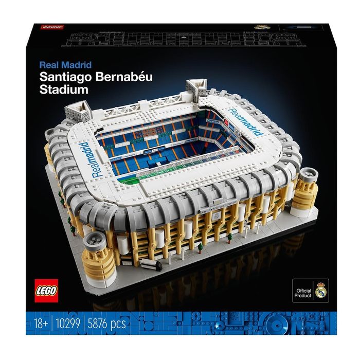 Lego Estádios- Barcelona, M United, Real Madrid