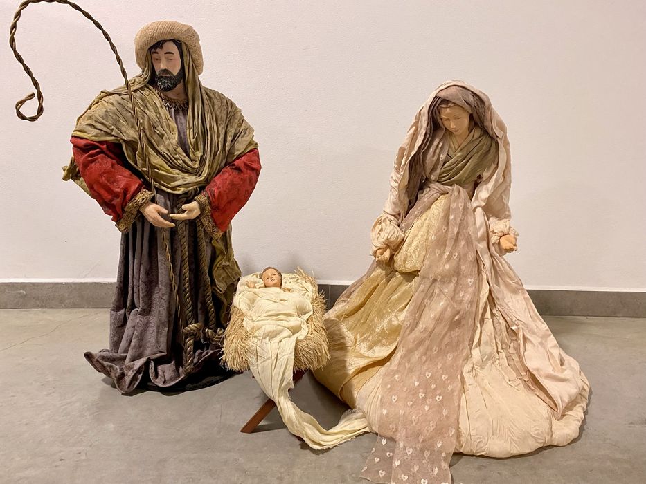 Presépio tradicional - figuras grandes