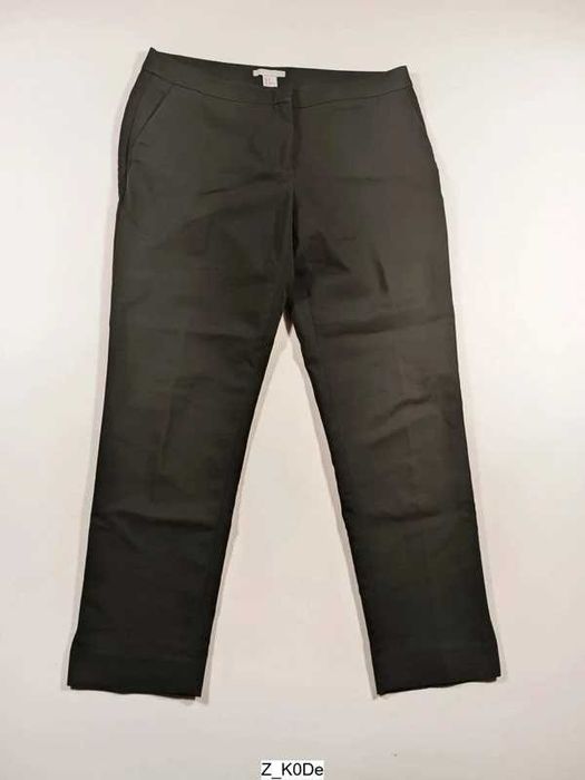 H&M Spodnie Damskie 38 Granatowe Eleganckie Casual