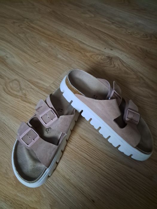 Шльопанці Birkenstock Papillio p-p 41 натуральна шкіра