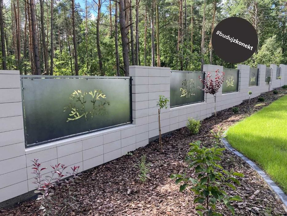 Bloczek ogrodzeniowy Konekt BOKA Hvit