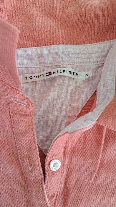 Bluzka koszulka polo tommy hilfiger brzoskiwniowa  36 s