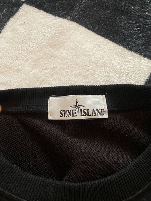 Czarna bluza Stone Island