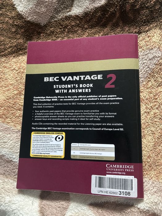 Bec vantage 2 + płyta ze słuchankami