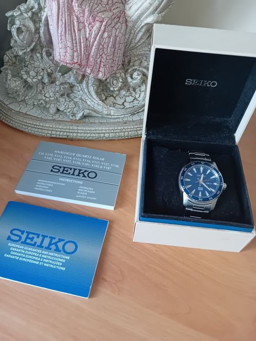 Relógio  Seiko/ Solar