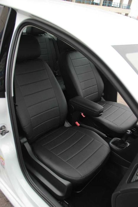 С ГАРАНТИЕЙ! Модельные чехлы на сиденья авто экокожа  + алькантара