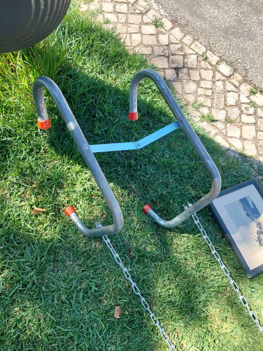 Escada desmontável emergência e.m metal
