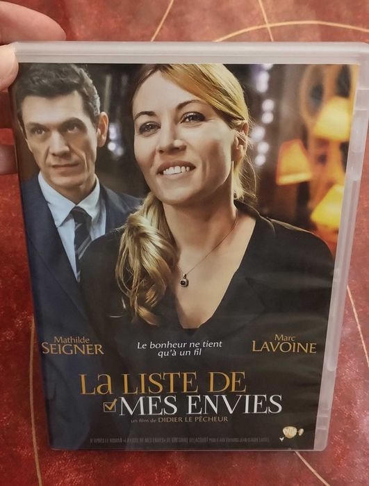 DVDs de filmes franceses, alguns DVDs são mesmo franceses.