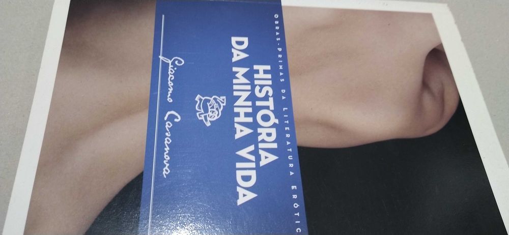 Lote de 2 livros: obras primas da literatura erótica