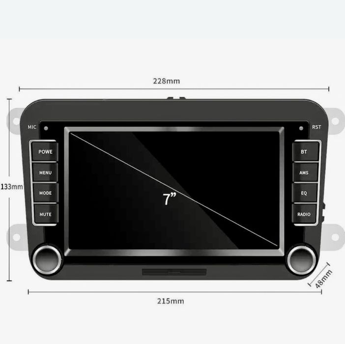 Android магнітола Seat, Volkswagen, Skoda