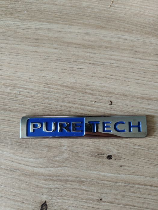 Peugeot Oryginalny emblemat, znaczek  puretech oryginalny