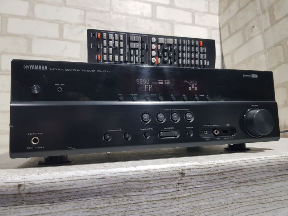 5.1 AV ресивер YAMAHA RX-V373,(HTR3065) *5x100 Вт, HDMI, 4K, USB б/у з Німеччини